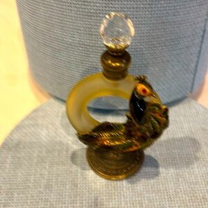 Peacock Perfume Bottle